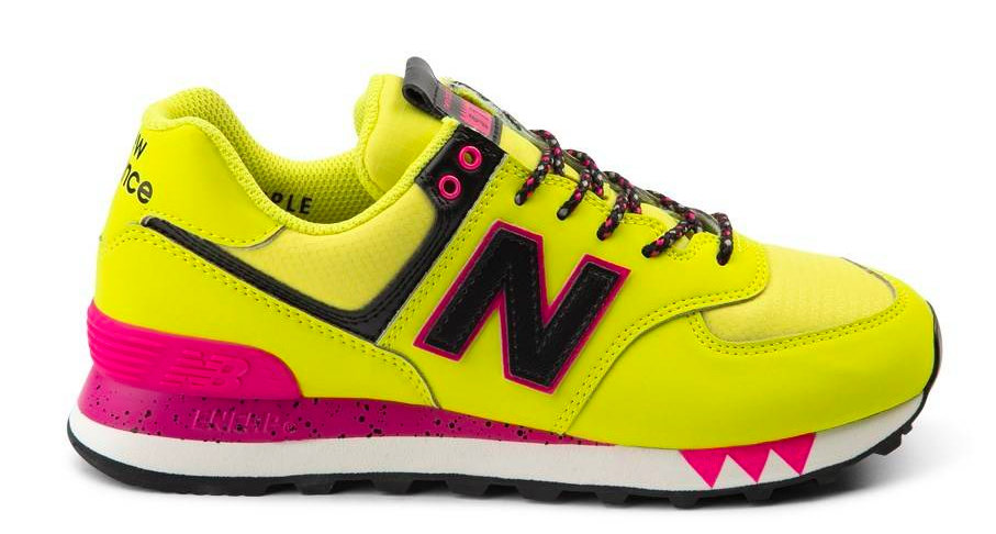 new balance 574 lime